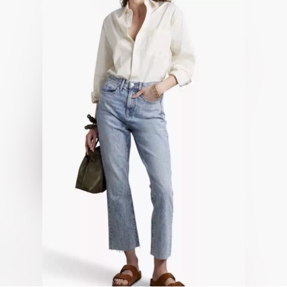 Veronica Beard Denim - VERONICA BEARD CARLY KICK-FLARE JEAN IN PEBBLE STONE size 30